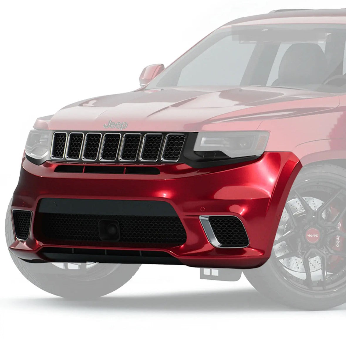 Jeep Grand Cherokee 2014-2020 SRT Style Front Bumper