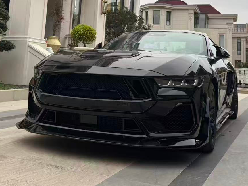 Shelby Style Front Bumper Enhancement Kit and Rear Diffuser s650 2024+ Mustang
