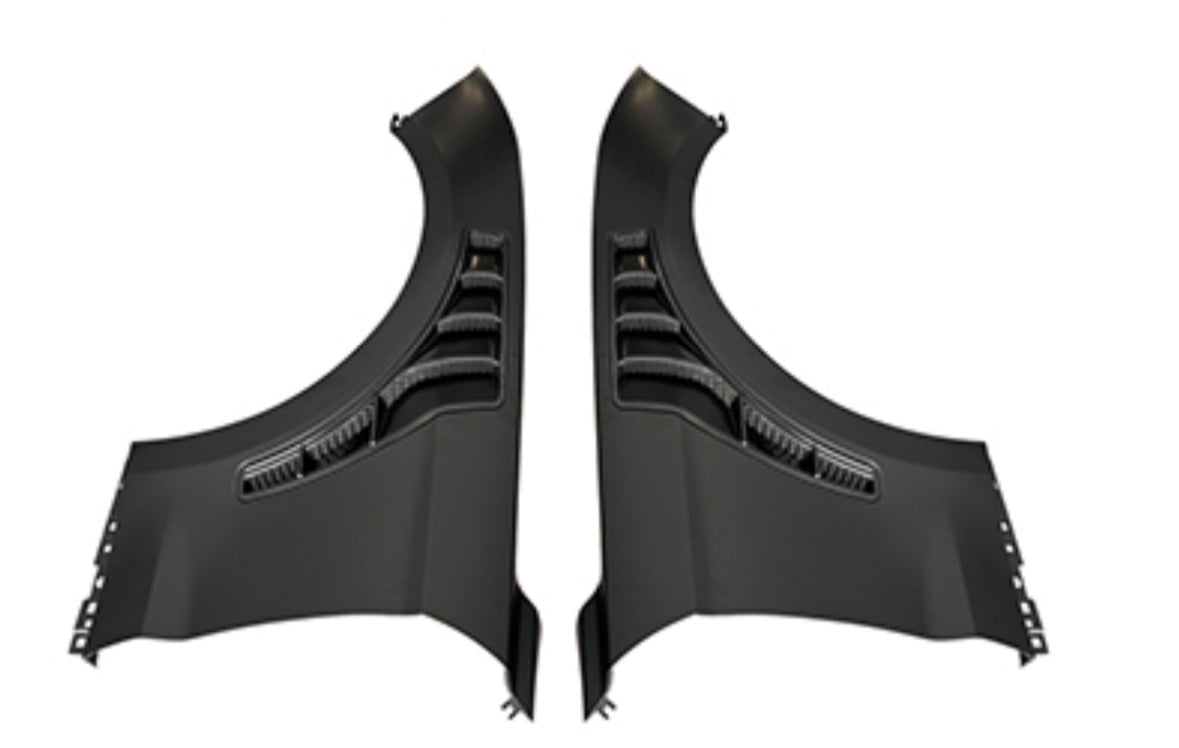 Mustang KR-Type Front Fenders Aluminium 2018-23