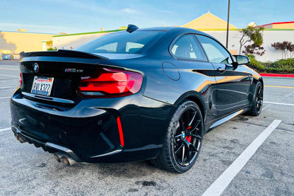 BMW F22 F87 2 Series M2 CS style Spoiler - Gloss Black