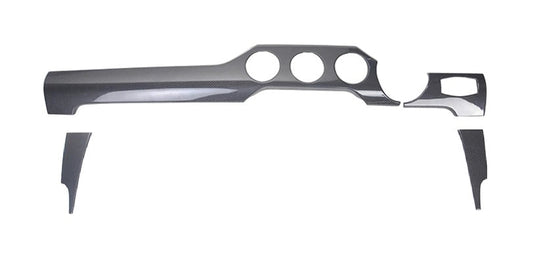 Mustang 2015-22 Real Carbon Fibre Dash Kit 4 Piece