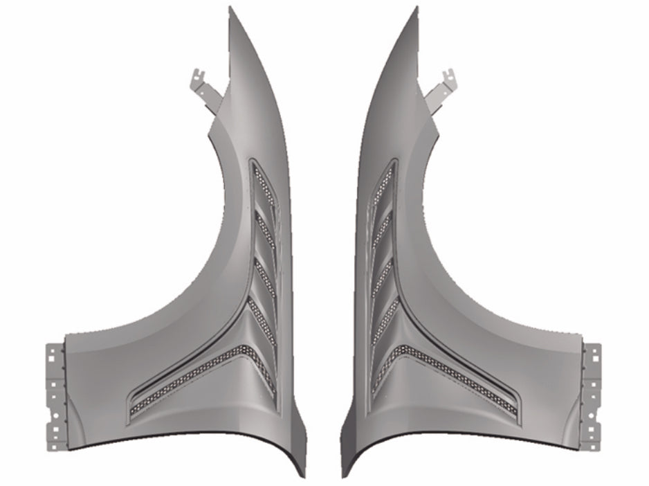 Mustang GTD Style Fenders 2024+ S650