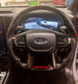 Ranger Raptor Next Gen Carbon fibre Steering Wheel 2022+ Leather