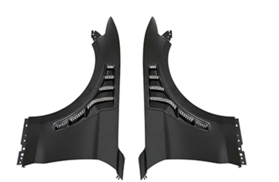 Mustang KR-Type Front Fenders Aluminium 2015-17