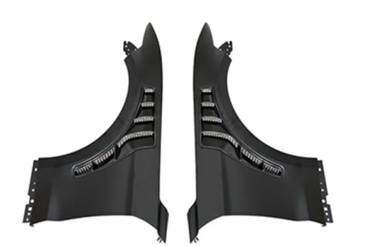 Mustang KR-Type Front Fenders Aluminium 2015-17
