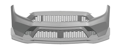 Mustang GTD Style Front Bumper 2015-17