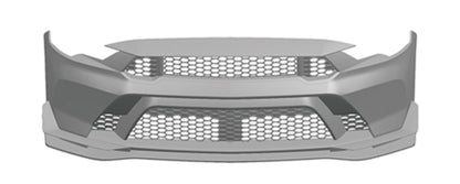 Mustang GTD Style Front Bumper 2018-23