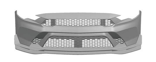 Mustang GTD Style Front Bumper 2018-23