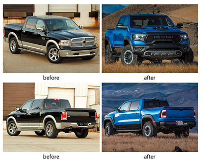 Ram TRX style body kit/conversion for DS Ram 1500 2013-2023