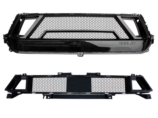 Shelby Style Upper and Lower Grille Set s650 2024+ Mustang